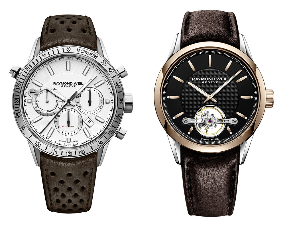 Raymond Weil watches at Huntington Fine Jewelers