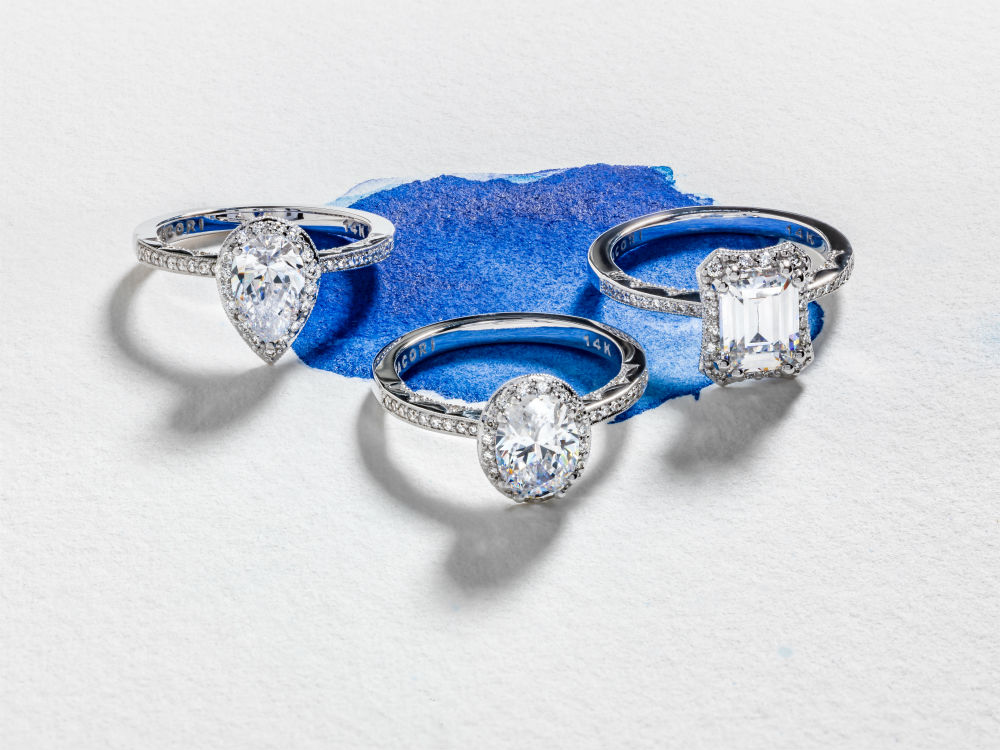 Tacori's Coastal Crescent collection at Huntington Fine Jewelers