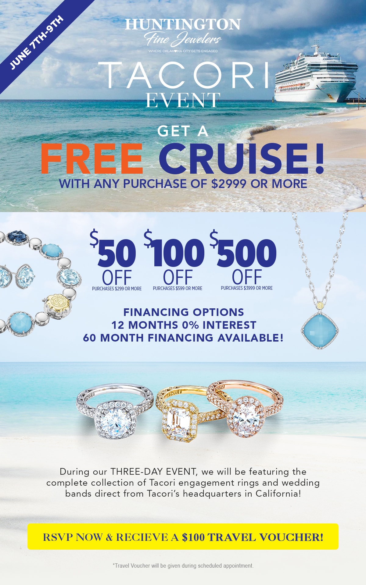 Tacori Event - Get a Free Cruise with Purchase!