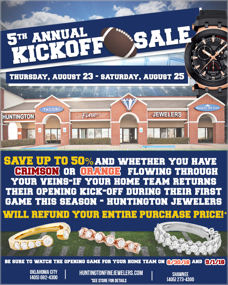 5th Annual Kick-off Sale at Huntington Jewelers Banner