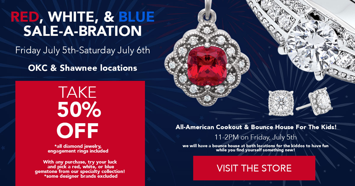 Red, White, and Blue Sale-a-Bration