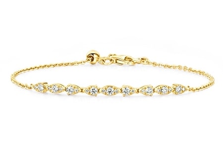 a diamond chain bracelet from Hearts On Fire