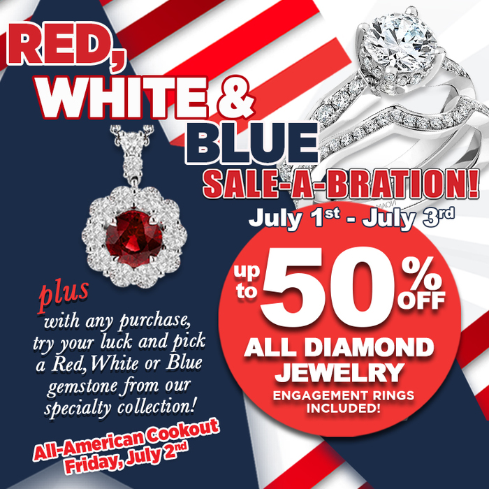 Red, White, and Blue Sale-A-Bration