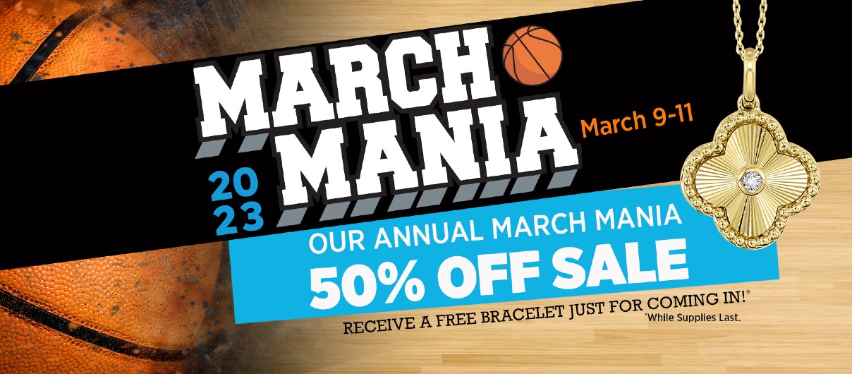 Join the March Mania with Huntington Fine Jewelers