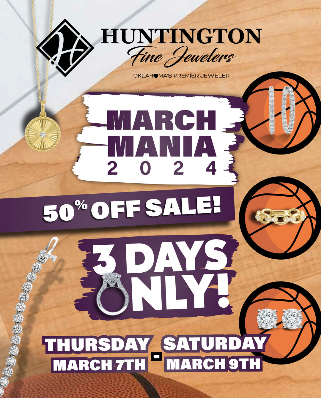 March Mania at Huntington Fine Jewelers