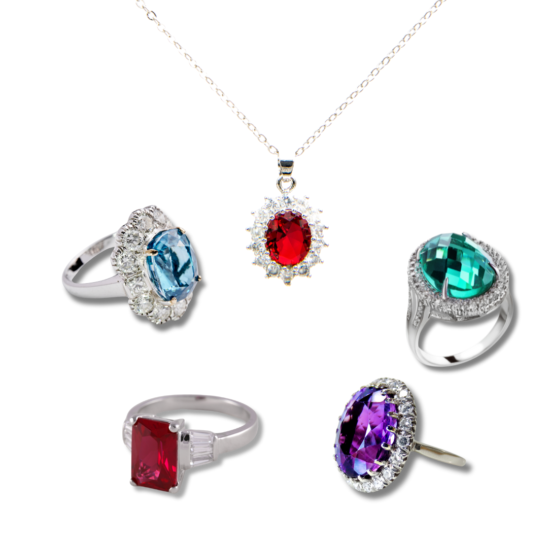 Estate jewelry available this summer at all Oklahoma jewelry stores of Huntington Fine Jewelers