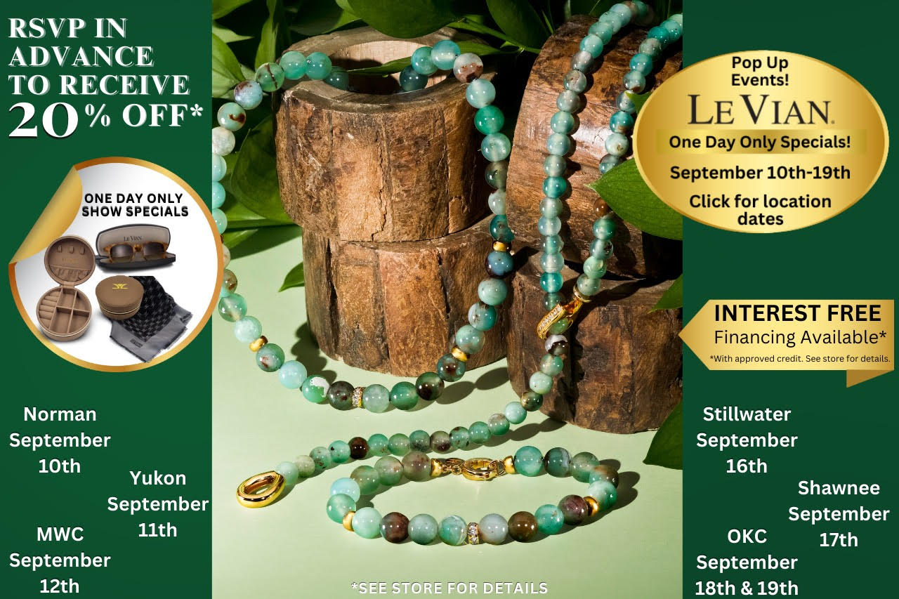 Le Vian Trunk Show at Huntington Fine Jewelers in Oklahoma